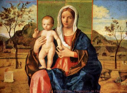 vierge &agrave; l'enfant