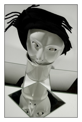 masque coiffure noire, ducruet