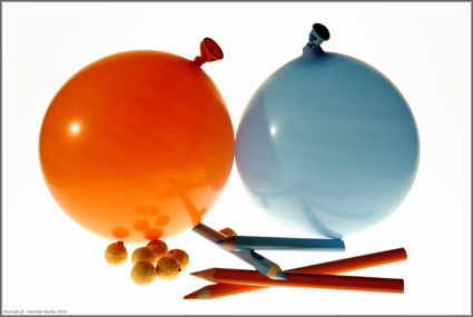 Ducruet, ballons de couleur, 