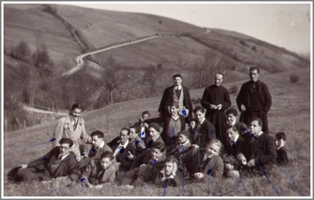 Mr Bonnat-Père Varillon-Père Bonnet Eymard- Journier-Benoît-Michelin