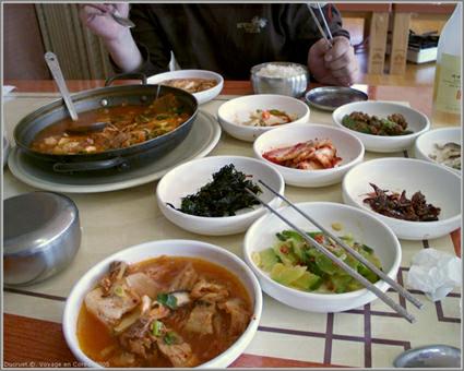 Korean meal-Ducruet